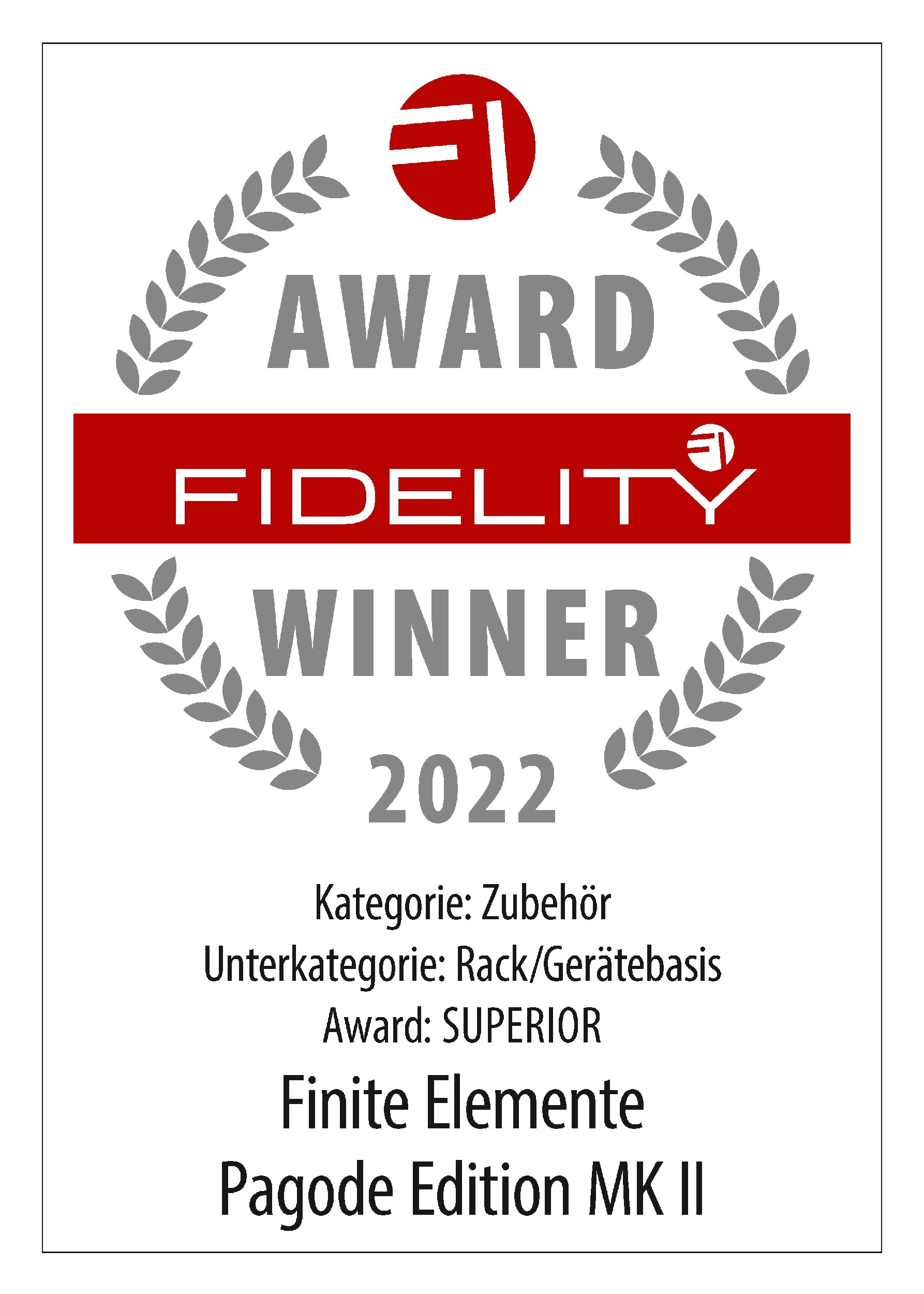 pagode° HD02 Edition MKII - 3 levels weiss